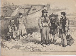 Sketches at Gallway: boys of the Claddagh.